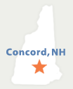 map Concord NH